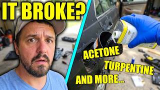 The Unthinkable Happened After Using High-Strength Solvents in the Gas