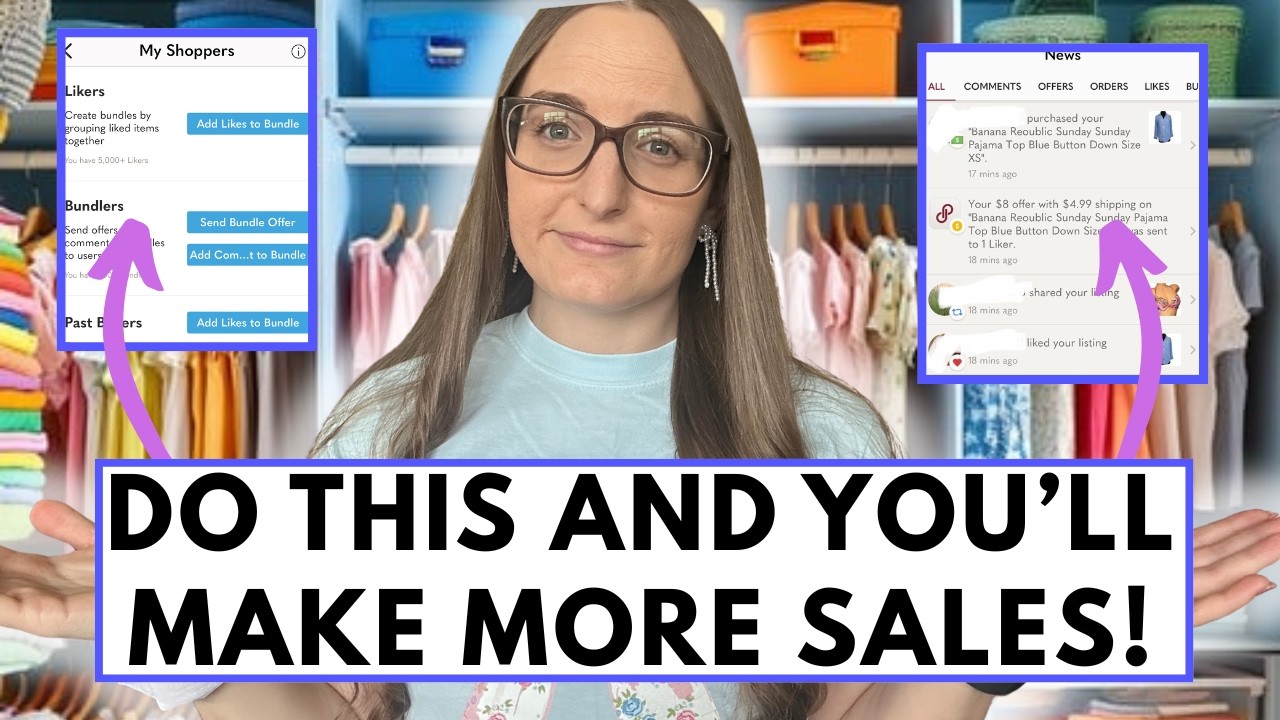 Как я ПОЛУЧАЮ *БОЛЬШУЮ* ЧАСТЬ своих ПРОДАЖ на POSHMARK!