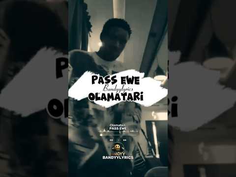 Olamatari Pass Ewe Music Subscribeformore Lyrics Viralvideo Afrobeats