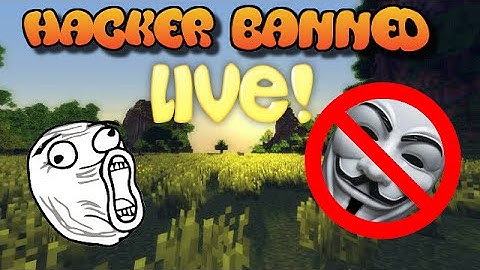 ►Hacker Gets Banned LIVE! | Minecraft (BlazeVortex)