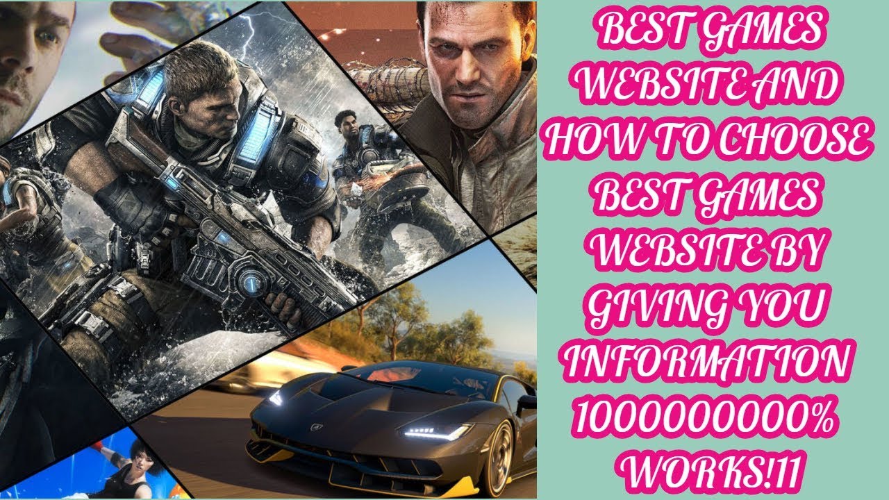 HOW TO CHECK WEBSITE FOR GAMESAND BEST WEBSITE FOR GAMES WORKS YouTube How to check website for gamesand best website for games works youtube