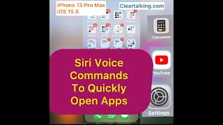 How to quickly open the apps on iPhone with Siri Commands? screenshot 5