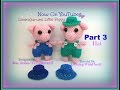 Rainbow Loom HAT Little Piggy Part 3 of 3 ( Pig ) Loomigurumi / Amigurumi Hook Only Лумигуруми