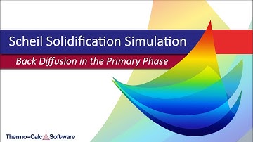 Scheil Solidification Simulation with Back Diffusion in the Primary Phase  for Alloy AA7075