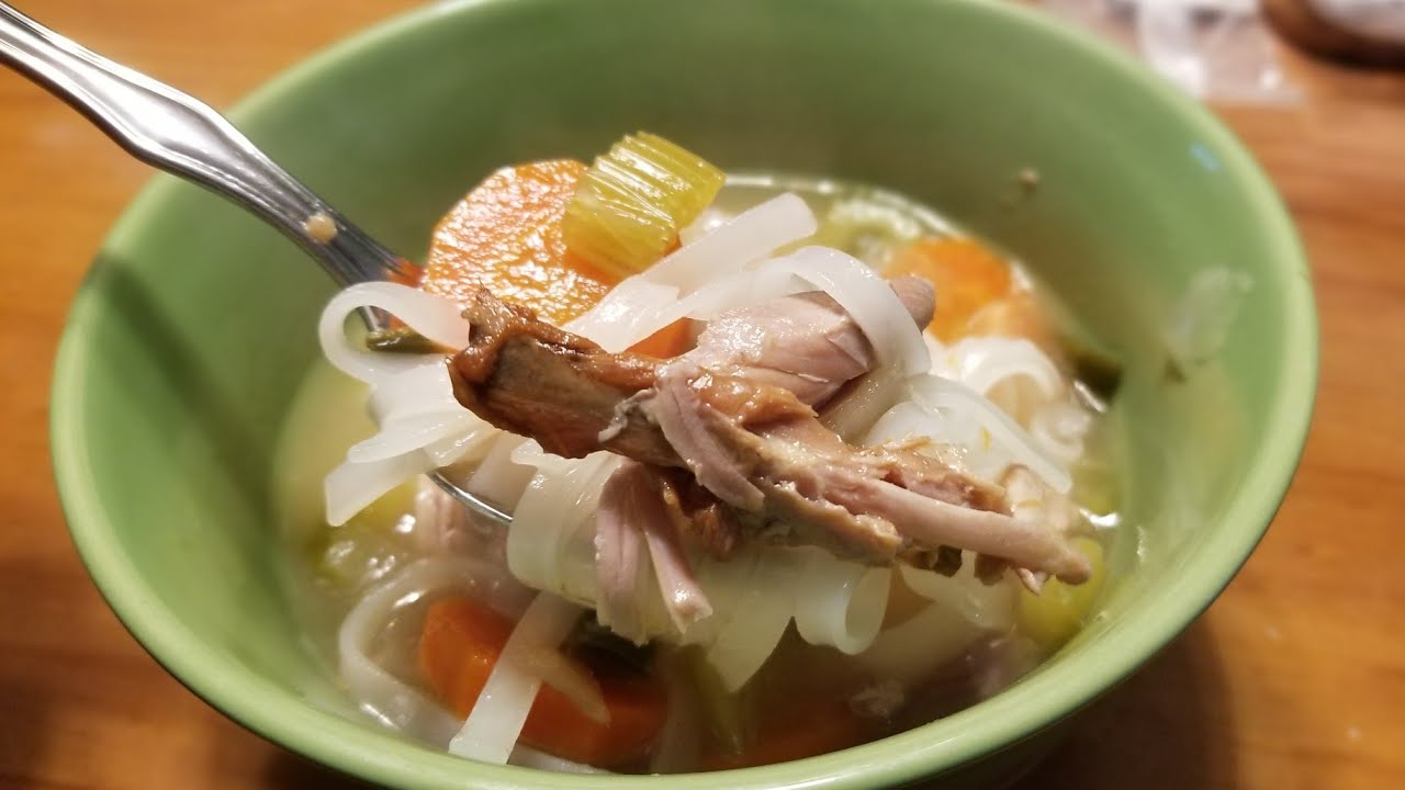 Turkey soup in the instant pot YouTube