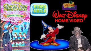 Intro Disney Canta Con Nosotros Siembra Dulzura Vhs 1994 1Ra Edición