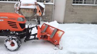 Kubota Lames chasse neige étraves - Royer