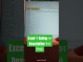 Excel Me Rating Ka Description Kaise Likhe!!#shorts #ytshorts #excel #bhagattechs