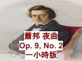 蕭邦-夜曲 一小時版 Chopin - Nocturnes, Op. 9, No. 2  1hour version