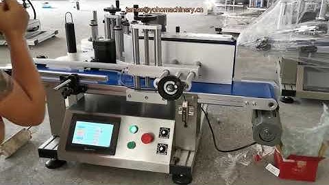 Desktop round bottle labeling machine