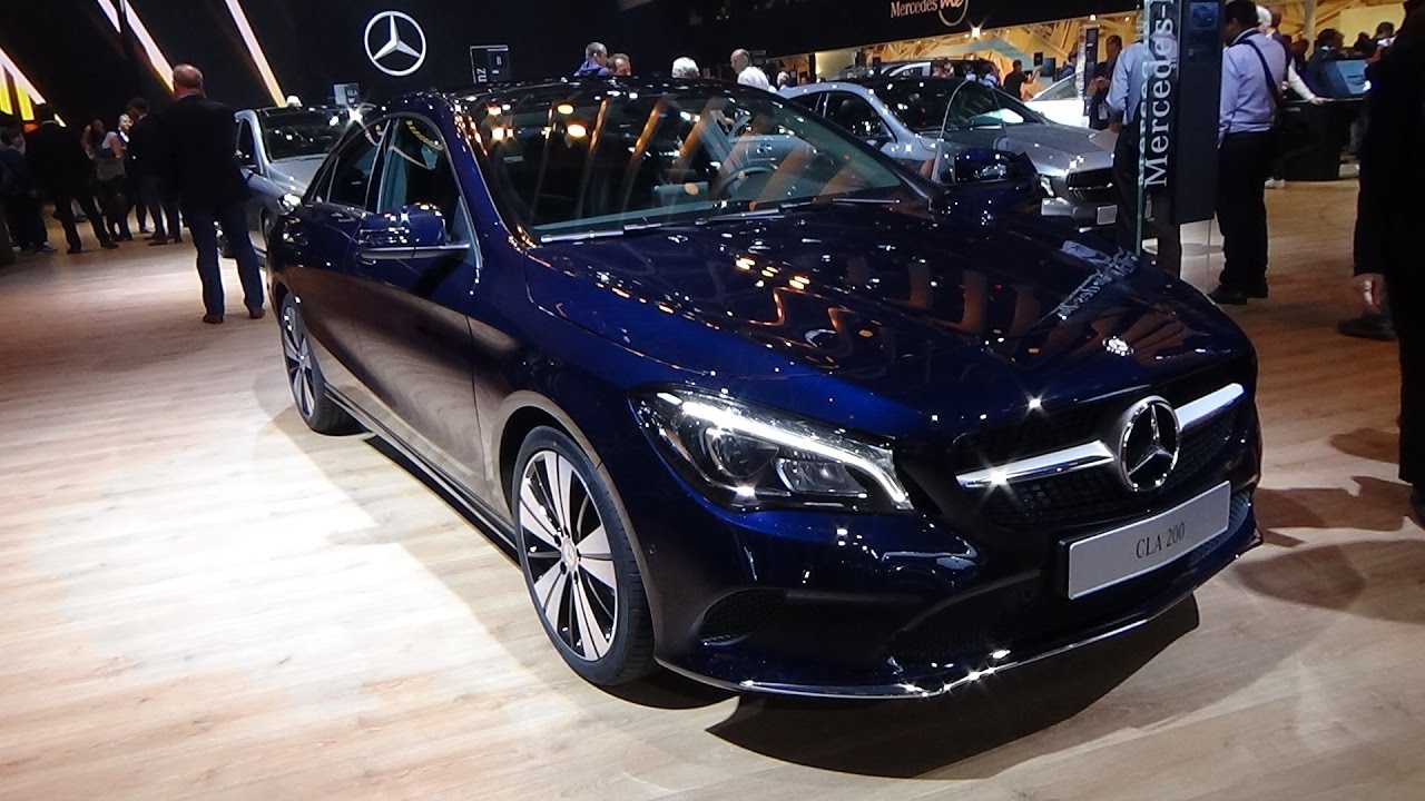 2017 Mercedes Benz Cla 200 Coupe Exterior And Interior Paris Auto Show 2016