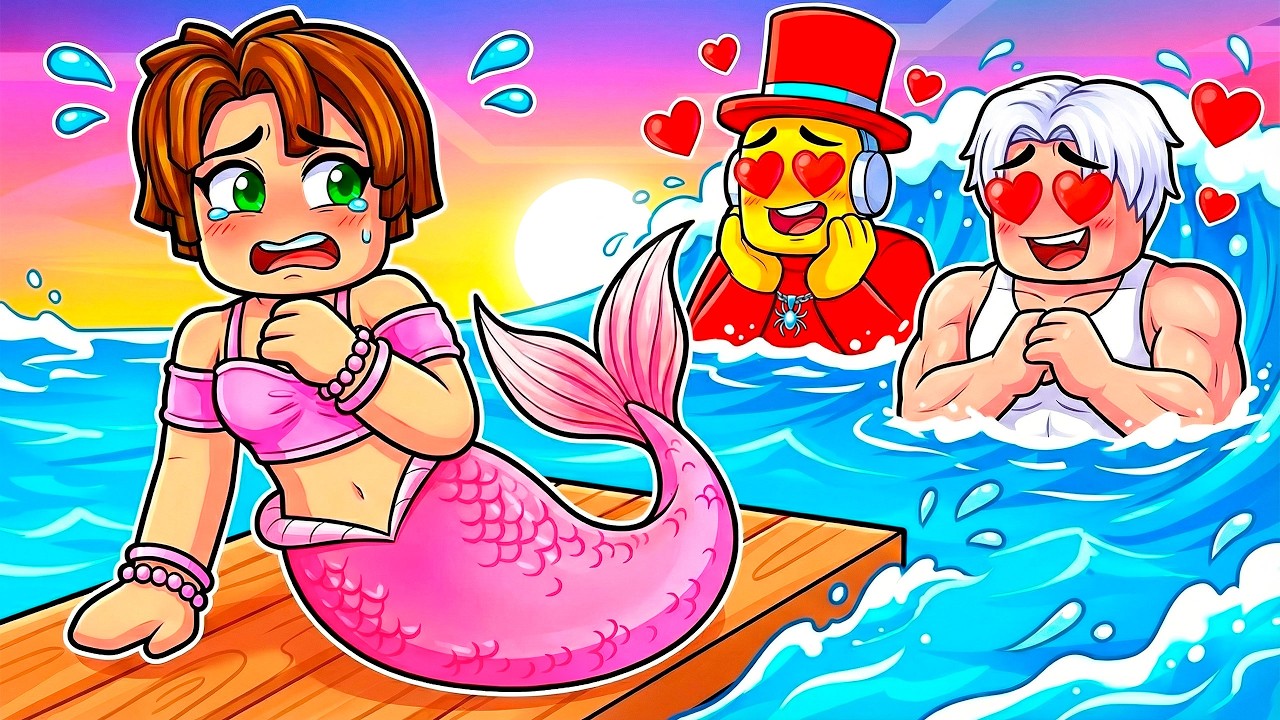 I Became a Mermaid to escape the Kraken! - YouTube