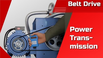 Power transmission in belt drives: Basics and calculations