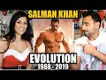 SALMAN KHAN EVOLUTION (1988 - 2019) REACTION!! | Magic Flicks