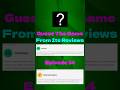 Guess The Game From It’s Reviews || Episode 14