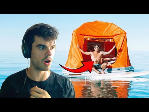 Shacky Reacts To Surviving 24 Hours In A Floating Tent At Sea & MORE