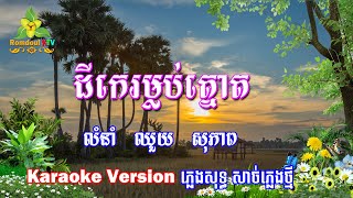 ដីកេរម្លប់ត្នោត ភ្លេងសុទ្ធ ឈួយ សុភាព - Dey Ker Mlob Tnoat Pleng Sot - Romdoul KTV