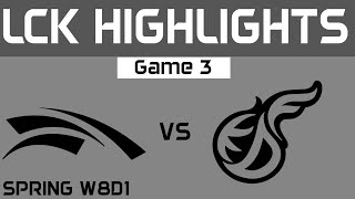 HLE vs KDF Highlights Game 3 LCK Spring Season 2024 Hanwha Life vs Kwangdong Freecs by Onivia