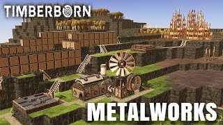 Timberborn #6 The dam needs a sluice which needs metal which needs a smelter. How hard can it be?