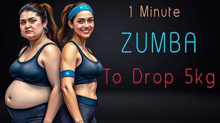 1 Min : Zumba to Drop 5kg – Do This Daily & See Results