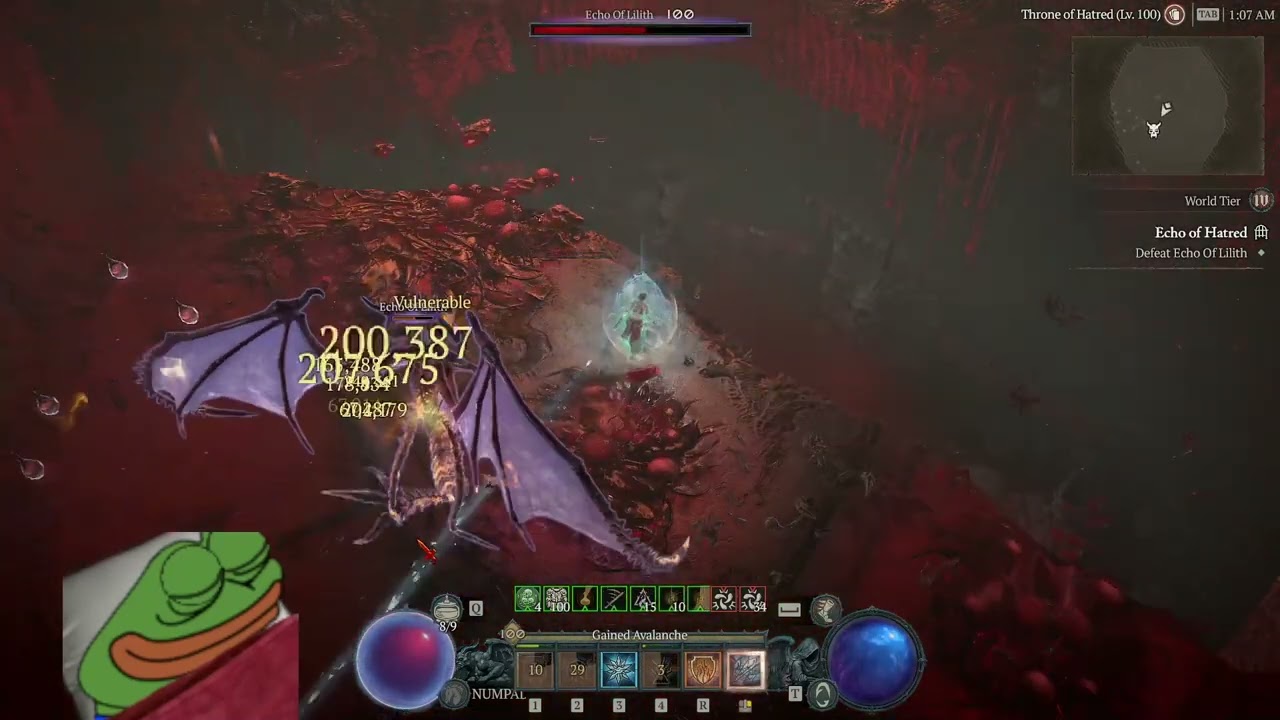 World First Uber Lilith Sorcerer Solo Kill (Iceshard, Softcore)