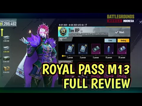 GIVE AWAY & REVIEW ROYAL PASS M13 EXO GENESIS!! RP TEAM M13!!