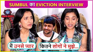 Sumbul Touqeer's FIRST INTERVIEW After Eviction, Talks About Shalin, Sajid Khan & More BB16