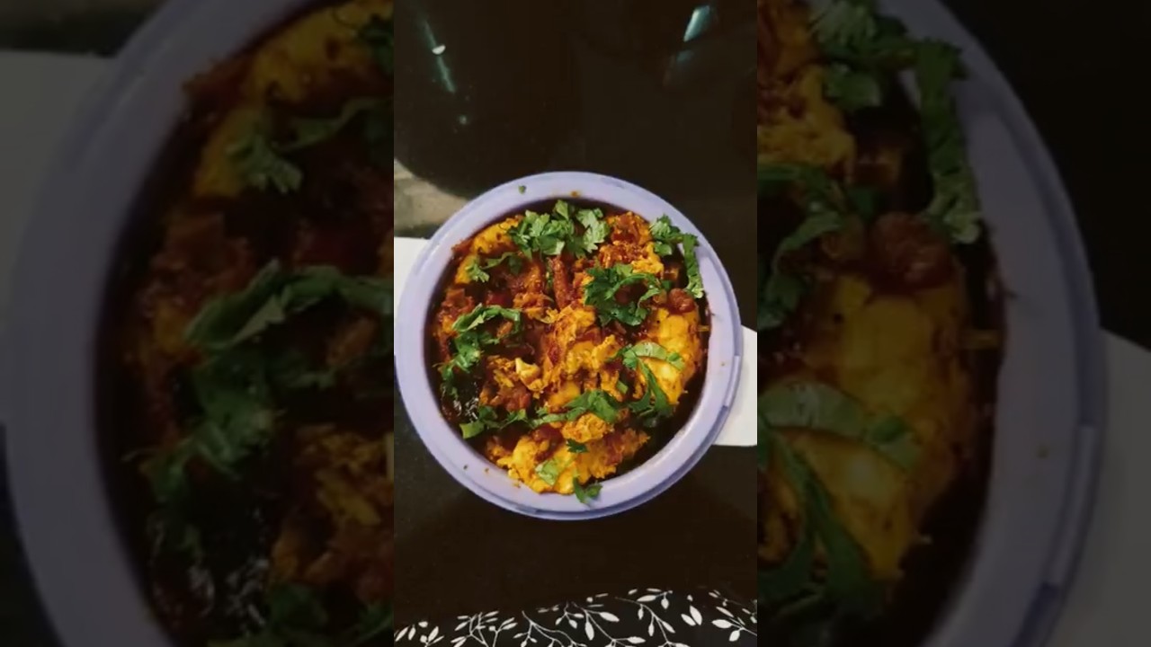 fried Egg curry 🤤 #shorts #trending #food #egg #viral