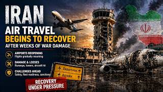 Iran Reopens Airports After War Damage–Flights Resume Amid Chaos  #IranAirports #WarNews #FlightNews
