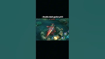 GUSION DOUBLE DASH TTR pt(1) #shorts #mlbb #ytgrowth #explorepage
