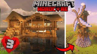 La NAISSANCE d'un VILLAGE ! Série Minecraft HARDCORE | 1.20 | #3