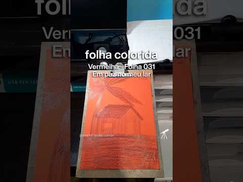 #FolhaVermelha 031 - Em paz no meu lar