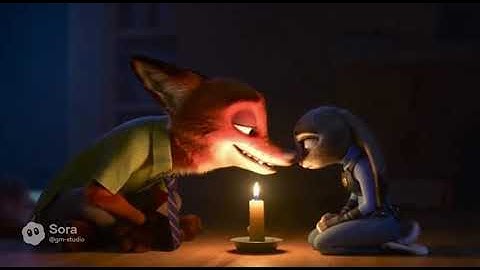 Unhinged Zootopia 2 AI: Romantic Scene Meme Series part 8 (Sora 2 Short Movie)