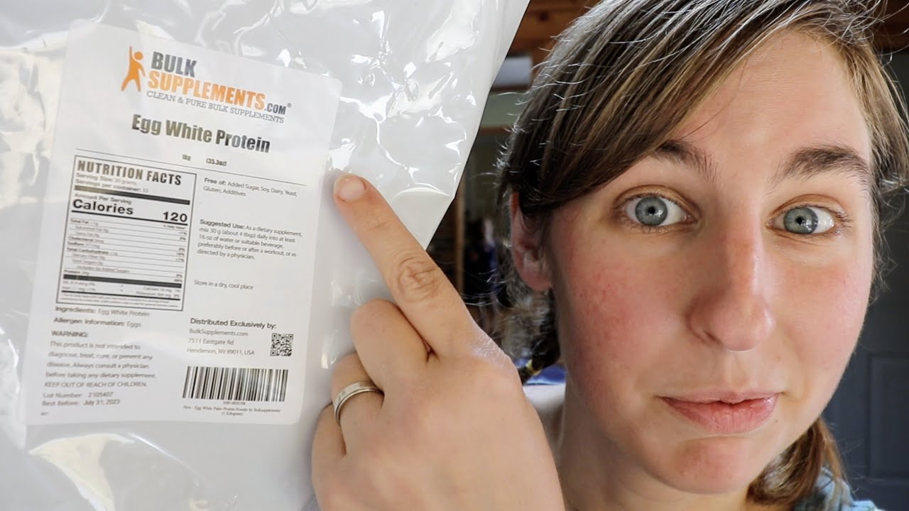 The CHEAPEST Egg White Protein Powder on Amazon YouTube