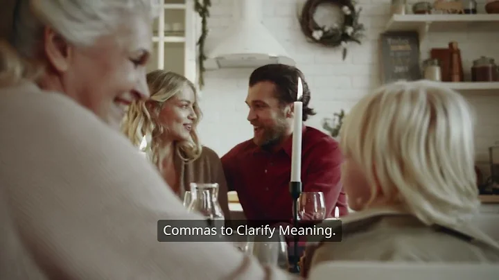 Improving Your Writing: Commas