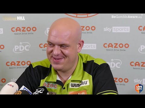 Michael van Gerwen on Price's EAR DEFENDERS: “I told him he didn't have the balls to put them on”