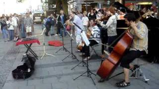 Video thumbnail of "Johannes Brahms - Hungarian Dance No. 5 (Street Art)"