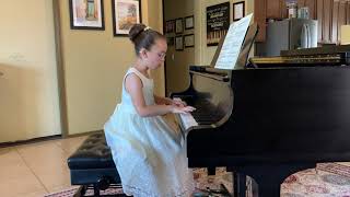 Bach: Invention 4 in D minor BWV 775 - Sophia (Age 7)