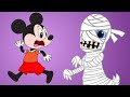 Mickey Mouse Mummy Threaten Funny Halloween Story 