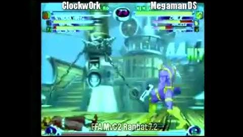 FFA MvC2 RanBat S7-2 Clockw0rk vs MegamanDS