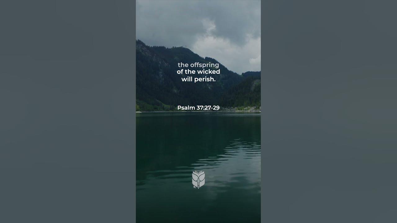 psalm-37-27-29-bible-niv-biblevision-youtube