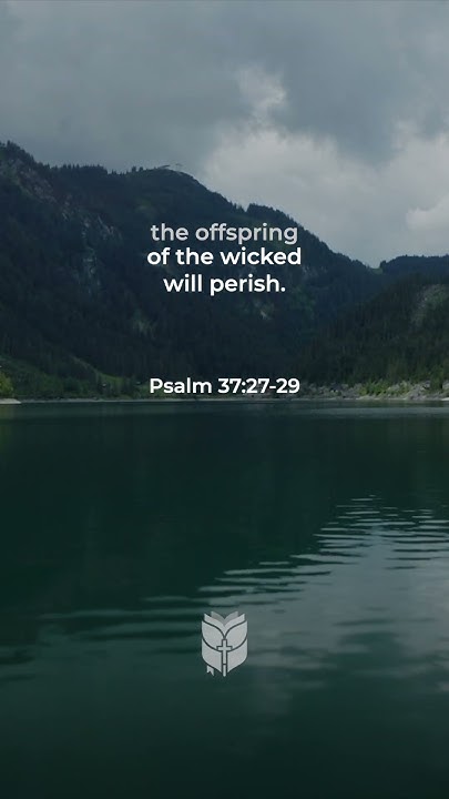 psalm-37-27-29-bible-niv-biblevision-youtube
