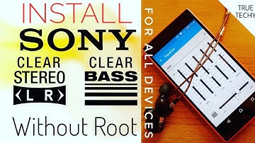 Sony Equalizer For All Device & Apps Without Root,Sony Album,videos,Clear Bass & Dynamic Normalizer