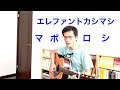 【cover】マボロシ(エレファントカシマシ)