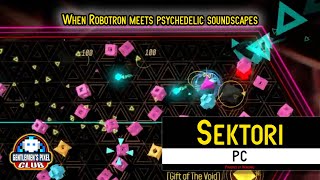 Sektori - Psychedelic Wave Shooter Inspired by Jeff Minter | PC Gameplay &amp; Commentary