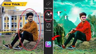 Photo Ka Background Change Kaise Kare | PicsArt Background Change photo editing | PicsArt Editing screenshot 2