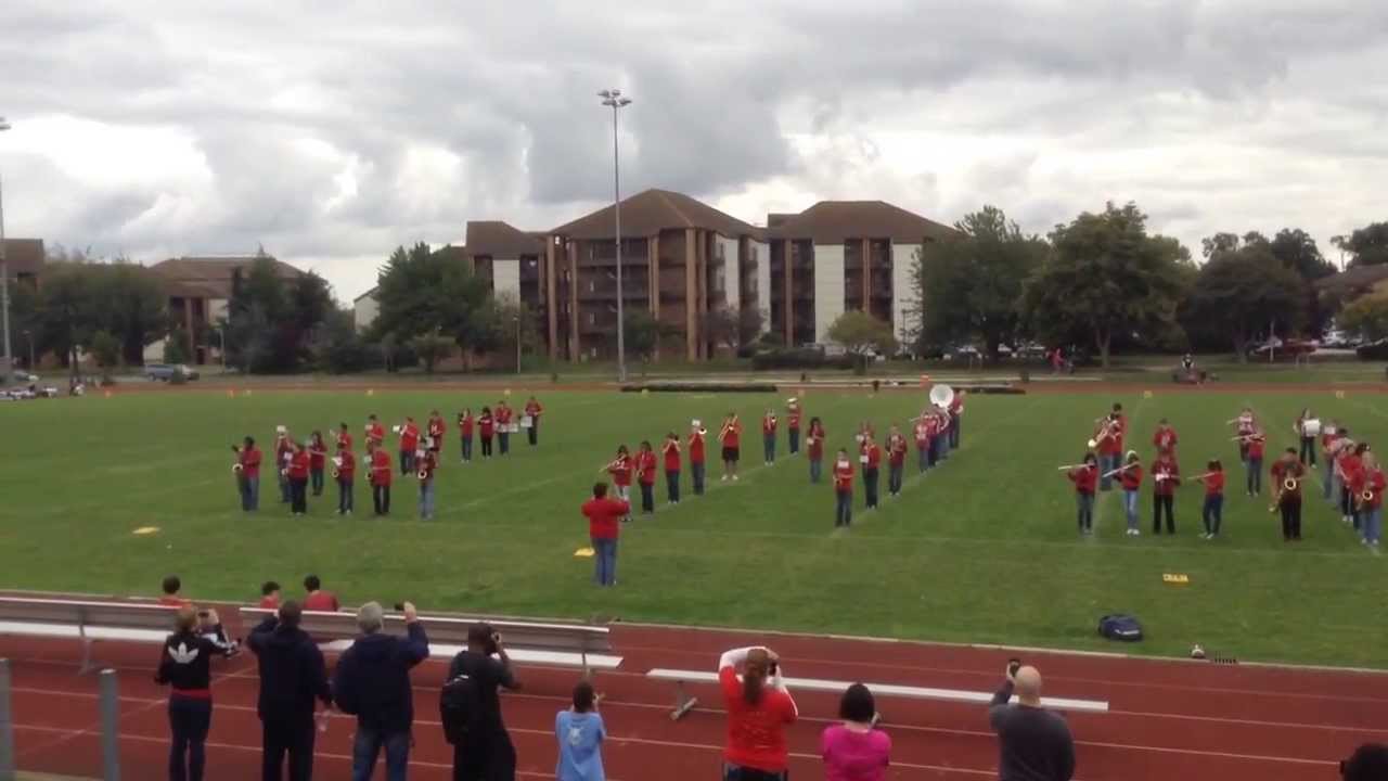 Lakenheath High School Marching Band 2013 YouTube