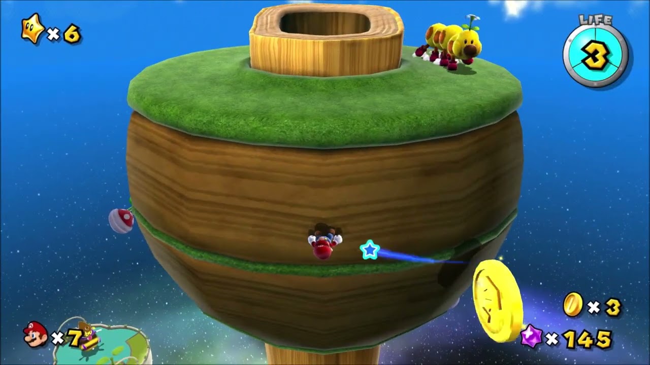 Let's Play Super Mario Galaxy Part 8 - Climbing on the Tower