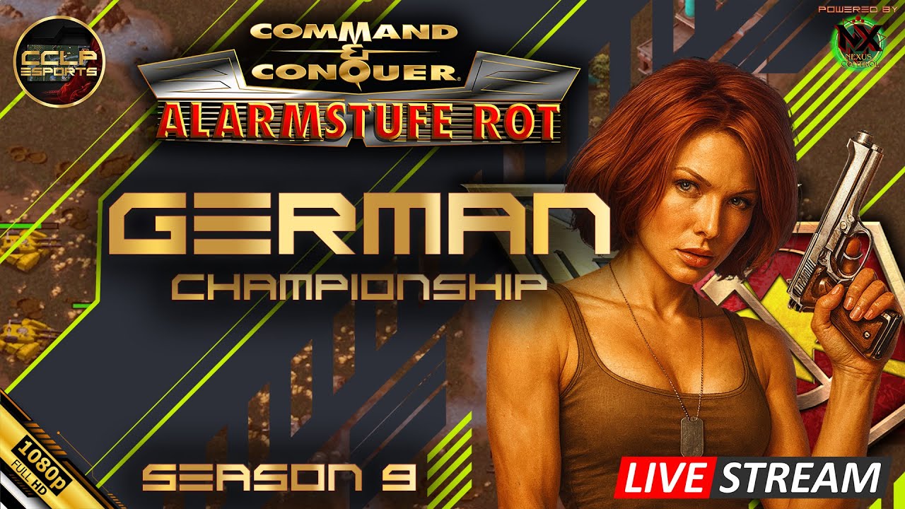 ⚔️ Command & Conquer Red Alert Championship 2025 | Season 9 | XP Master Auslosung & 12.Spieltag LIVE