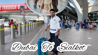 Emirates Ek618 #Ep110 Dubai 🇦🇪Sialkot 🇵🇰 Dubai international Airport